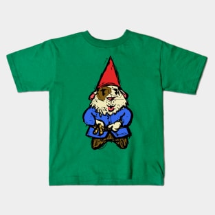 Gnome Guinea Pig Kids T-Shirt